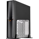 SilverStone RVZ02 Small Form Factor (SFF) Noir, Argent boîtier desktop Noir | 2x USB-A | Window