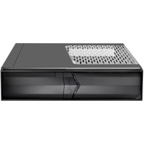 SilverStone RVZ02 Small Form Factor (SFF) Noir, Argent boîtier desktop Noir | 2x USB-A | Window