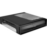 SilverStone RVZ02 Small Form Factor (SFF) Noir, Argent boîtier desktop Noir | 2x USB-A | Window