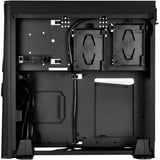 SilverStone RVZ02 Small Form Factor (SFF) Noir, Argent boîtier desktop Noir | 2x USB-A | Window