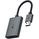 TP-Link UA430 lecteur de carte mémoire USB 3.2 Gen 1 (3.1 Gen 1) Type-C Gris Gris, MicroSD (TransFlash), SD, Gris, CE, FCC, RoHS, BSMI, USB 3.2 Gen 1 (3.1 Gen 1) Type-C, 48,4 mm, 34,2 mm