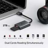 TP-Link UA430 lecteur de carte mémoire USB 3.2 Gen 1 (3.1 Gen 1) Type-C Gris Gris, MicroSD (TransFlash), SD, Gris, CE, FCC, RoHS, BSMI, USB 3.2 Gen 1 (3.1 Gen 1) Type-C, 48,4 mm, 34,2 mm