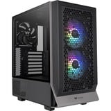Thermaltake Ceres 300 TG ARGB boîtier midi tower Noir | 2x USB-A | 1x USB-C | RGB | Window