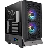 Thermaltake Ceres 300 TG ARGB boîtier midi tower Noir | 2x USB-A | 1x USB-C | RGB | Window
