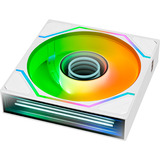 Thermaltake SWAFAN 140 EX INFINITY ventilateurs de boîtier RGB  Blanc, 3 pièces, 144 x 140 x 28 mm, PWM