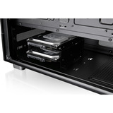 Thermaltake  boîtier midi tower Noir | 2x USB-A | 1x USB-C | RGB | Verre Trempé