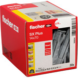 fischer Cheville à expansion SX Plus 14x70 Gris clair
