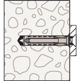 fischer Cheville à expansion SX Plus 14x70 Gris clair
