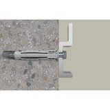 fischer Cheville à expansion SX Plus 14x70 Gris clair