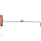 fischer FixTainer - DuoLine + vis, Cheville Gris clair/Rouge