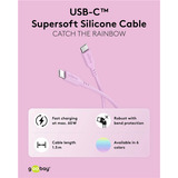 goobay 77746, Câble rose fuchsia
