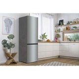 gorenje NRC62CSXL4 Pose libre 361 L Argent, Gris, Combination Réfrigérateur / congélateur Acier inoxydable, 361 L, SN-T, 13 kg/24h, C, Nouvelle zone compartiment, Argent, Gris