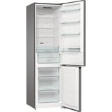gorenje NRC62CSXL4 Pose libre 361 L C Argent, Gris, Combination Réfrigérateur / congélateur Acier inoxydable, 361 L, SN-T, 13 kg/24h, C, Nouvelle zone compartiment, Argent, Gris