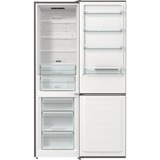 gorenje NRC62CSXL4 Pose libre 361 L C Argent, Gris, Combination Réfrigérateur / congélateur Acier inoxydable, 361 L, SN-T, 13 kg/24h, C, Nouvelle zone compartiment, Argent, Gris