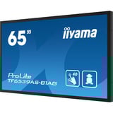 iiyama ProLite TF6539AS-B1AG, Affichage public Noir (Mat)