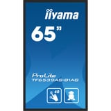 iiyama ProLite TF6539AS-B1AG, Affichage public Noir (Mat)