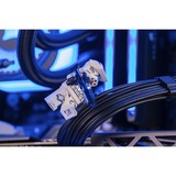 ALTERNATE Custom PC Series • iCUE Blue Madness Gaming PC, PC gaming Noir/transparent