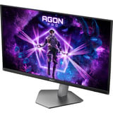 AOC AGON PRO AG276QKD2 QD-OLED 26.5" Moniteur gaming Noir, 1x DisplayPort, 2x HDMI, 2x USB-A, 500 Hz, 67,3 cm (26.5"), 2560 x 1440 pixels, Quad HD, QD-OLED, 0,03 ms, Noir, Gris