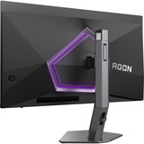 AOC AGON PRO AG276QKD2 QD-OLED 26.5" Moniteur gaming Noir, 1x DisplayPort, 2x HDMI, 2x USB-A, 500 Hz, 67,3 cm (26.5"), 2560 x 1440 pixels, Quad HD, QD-OLED, 0,03 ms, Noir, Gris