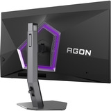 AOC AGON PRO AG276QKD2 QD-OLED 26.5" Moniteur gaming Noir, 1x DisplayPort, 2x HDMI, 2x USB-A, 500 Hz, 67,3 cm (26.5"), 2560 x 1440 pixels, Quad HD, QD-OLED, 0,03 ms, Noir, Gris