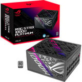 ASUS ROG STRIX-1000P-GAMING unité d'alimentation d'énergie 20+4 pin ATX ATX Noir, Argent alimentation modulaire 1000 watt Noir, 4x PCIe, 1000 W, 100 - 240 V, Actif, 130 W, 1000 W, 130 W