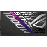 ASUS ROG STRIX-1000P-GAMING unité d'alimentation d'énergie 20+4 pin ATX ATX Noir, Argent alimentation modulaire 1000 watt Noir, 4x PCIe, 1000 W, 100 - 240 V, Actif, 130 W, 1000 W, 130 W