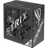 ASUS ROG STRIX-1000P-GAMING unité d'alimentation d'énergie 20+4 pin ATX ATX Noir, Argent alimentation modulaire 1000 watt Noir, 4x PCIe, 1000 W, 100 - 240 V, Actif, 130 W, 1000 W, 130 W