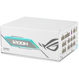 ASUS ROG Thor Platinum III White Edition alimentation modulaire 1200 watt Blanc, 1x 12V-2x6, 4x PCIe