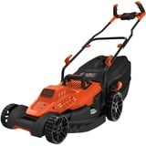 BLACK+DECKER BEMW481BH tondeuse à gazon Tondeuse à gazon poussée Secteur Noir, Orange Orange/Noir, Tondeuse à gazon poussée, 800 m², 42 cm, 2 cm, 7 cm, 50 L