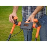 BLACK+DECKER BEMW481BH tondeuse à gazon Tondeuse à gazon poussée Secteur Noir, Orange Orange/Noir, Tondeuse à gazon poussée, 800 m², 42 cm, 2 cm, 7 cm, 50 L