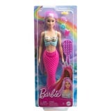 Barbie Poupée sirène avec 18 cm de cheveux fantaisie 