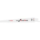 Bosch 2 608 657 561 Lame de scie sauteuse, à chantourner et sabre Lames de scie sabre Bimétal 1 pièce(s) Lames de scie sabre, Epoxy, Profil, Bois avec clous, Bimétal, 4,3 mm, 10 cm, 15 cm