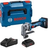 Bosch BOSCH GSC 18V-16 E, 2x 4.0Ah ProC. LBOXX, Cisaille Bleu/Noir, Cisaille électrique, Sans brosse, Noir, Bleu, 3200 spm, 2 cm, 0,7 mm