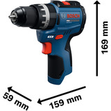 Bosch Perceuse-visseuse à percussion sans fil GSB12V-31 dans L-BOXX, Perceuse à percussion Vente au détail