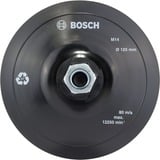 Bosch Plateaux à revêtement auto-agrippant, Patin de ponçage Noir, 1 pièce(s)