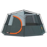 Coleman 2000019550 Octagon 8 Orange, Tente Orange/gris