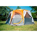 Coleman 2000019550 Octagon 8 Orange, Tente Orange/gris