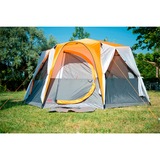 Coleman Tente dôme Octagon 8 Orange Orange/gris