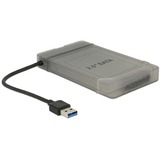 DeLOCK USB-A 3.2 converter > SATA 22-Pin male, Convertisseur Noir, 0,15 mètres