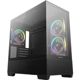 DeepCool  boîtier midi tower Noir | 2x USB-A | 1x USB-C | RGB | Window