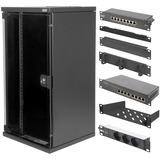 Digitus 25,4 cm (10") Set 3 B 12HE, Armoire informatique Noir