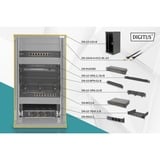 Digitus 25,4 cm (10") Set 3 B 12U, Armoire informatique Noir