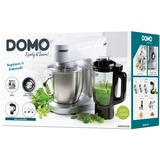 Domo DO9231KR, Robot de cuisine Blanc/Argent