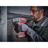EINHELL Perceuse-visseuse à percussion professionnelle sans fil TP-CD 18/70 Li-i BL - Solo, 18 Volt, Perceuse à percussion Noir/Rouge