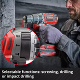 EINHELL TP-CD 18/70 Li-i BL, 4514315, Perceuse à percussion Noir/Rouge