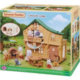 EPOCH Sylvanian Families - Maison au bord du lac, Jouets de construction 