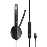 EPOS ADAPT 160 USB II, Casque/Écouteur Noir
