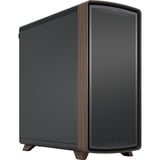 Fractal Design Summit boîtier midi tower Noir/bois | 2x USB-A | 1x USB-C