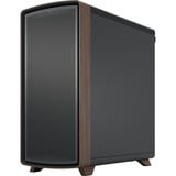 Fractal Design Summit boîtier midi tower Noir/bois | 2x USB-A | 1x USB-C