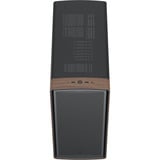 Fractal Design Summit boîtier midi tower Noir/bois | 2x USB-A | 1x USB-C